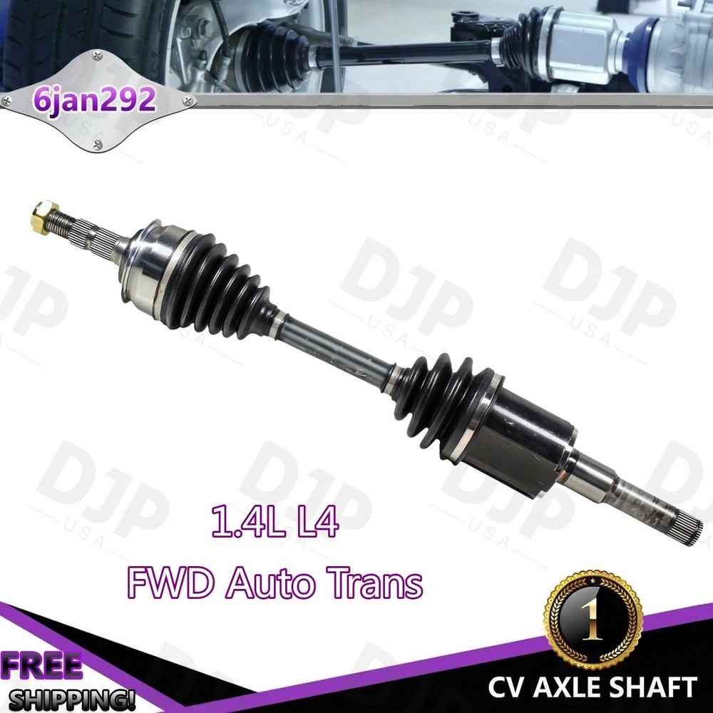 Front Left Driver Side CV Axle Shaft for Chevrolet Cruze 1.4L L4 FWD Auto Trans