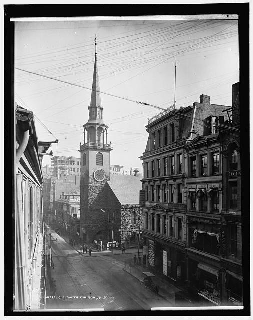 Photo:Old South Church Old South Meeting House, Boston
