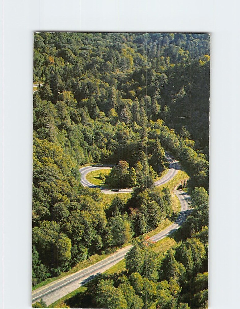 Postcard The Loop-Over US 441 Great Smoky Mountains National Park Tennessee USA