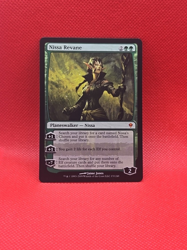 Nissa Revane Zendikar Regular