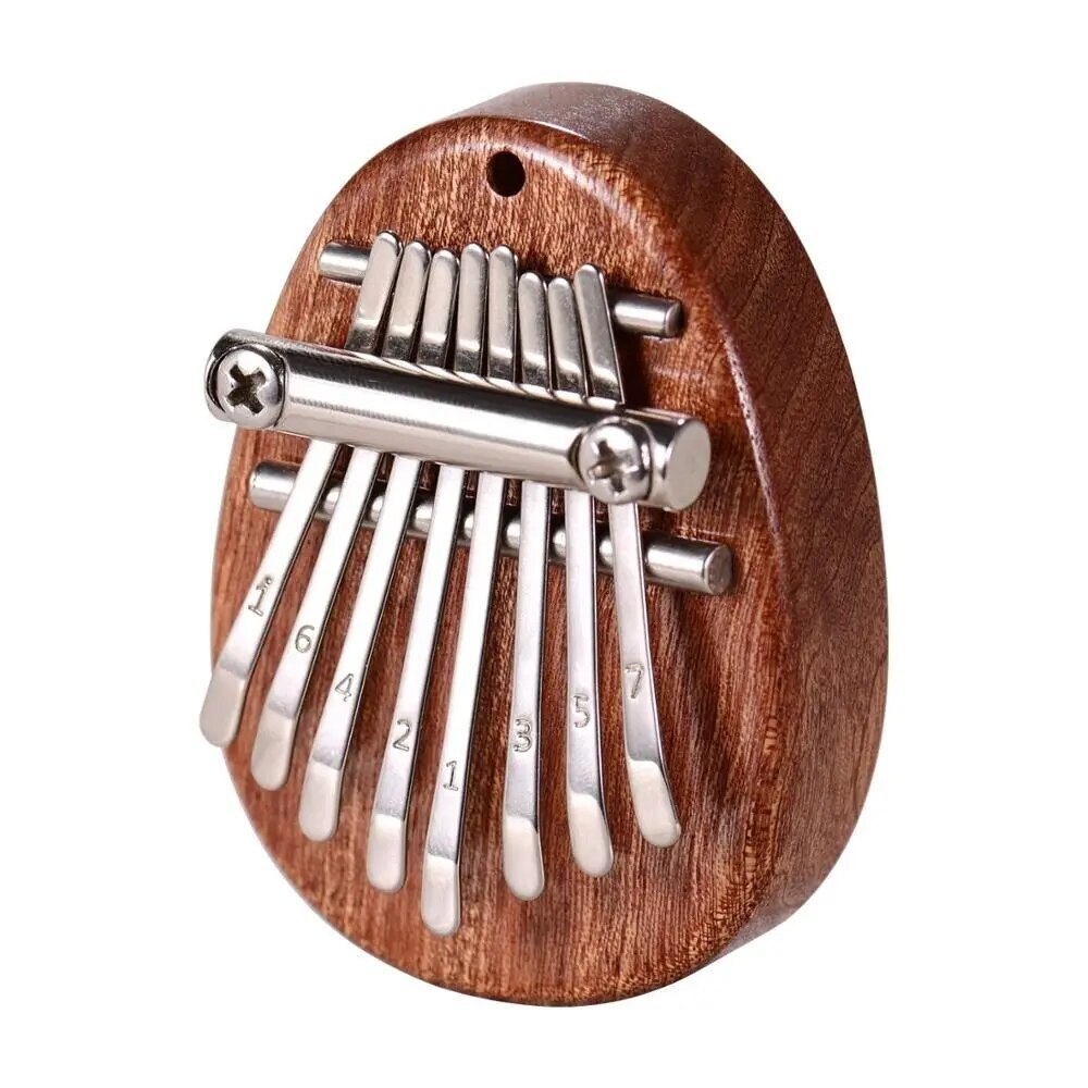 8-note kalimba painting Thumb piano 8-note coconut shell finger piano 100% New