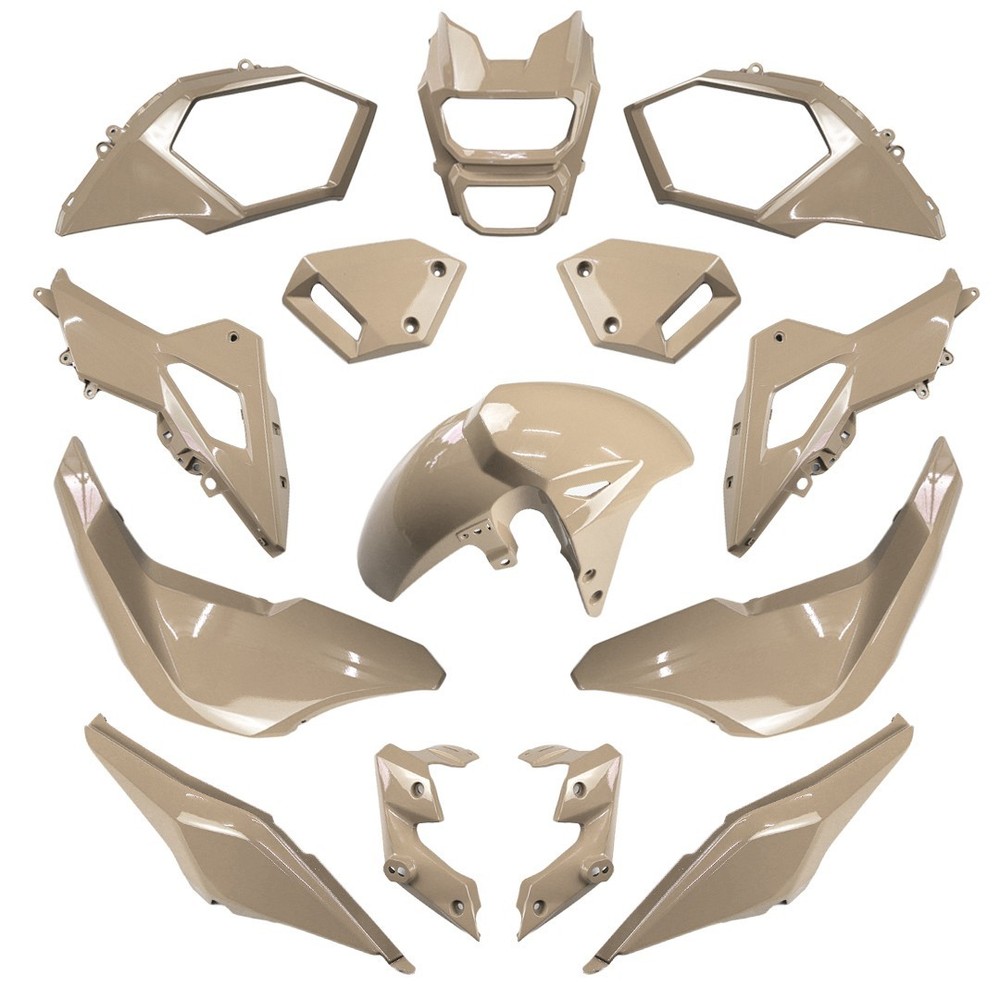 BROWN FULL FAIRING SET READY TO INSTALL FOR HONDA GROM MSX SF 125 16-20