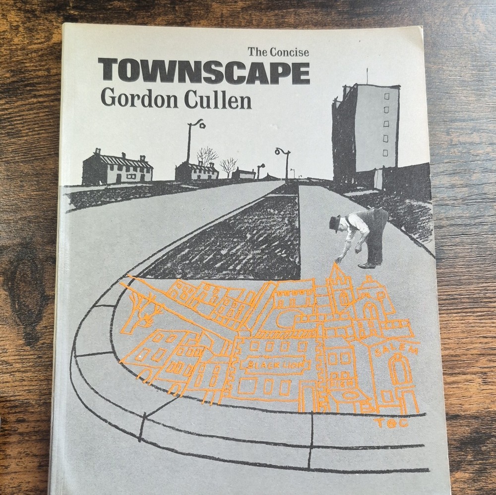 The Concise Townscape by Gordon Cullen Van Nostrand Reinhold HC 1973
