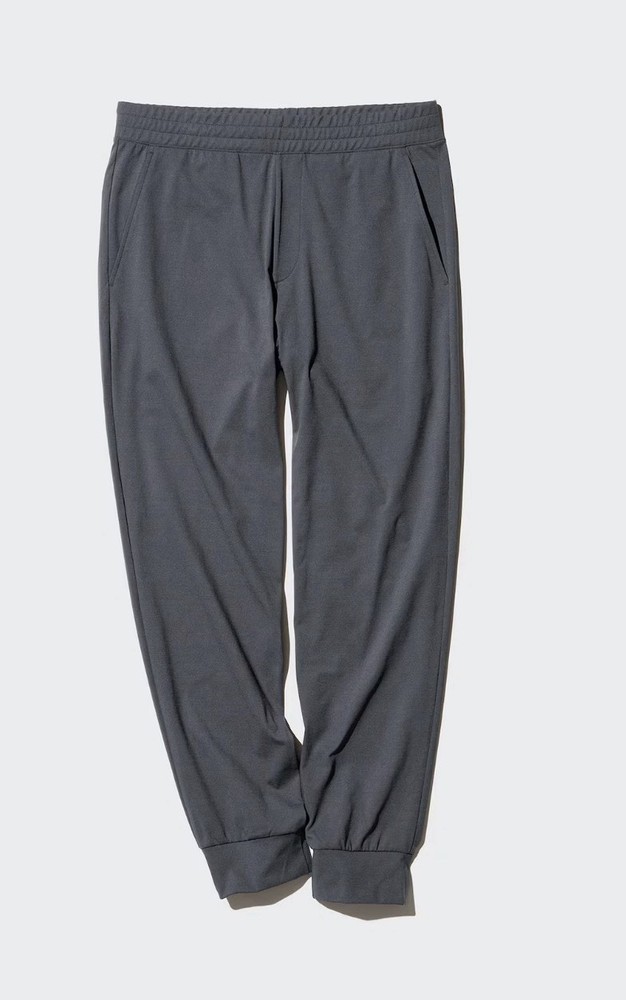 Uniqlo Men’s S Ultra Stretch Active Jogger Pants AIRism Gray Small