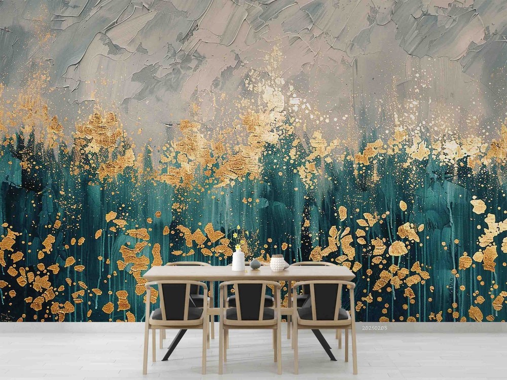 3D Abstract Oil Painting Wall Murals Wallpaper Murals Wall Sticker