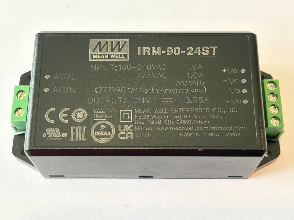 Mean Well MPM-90-24ST AC/DC Medical Grade Switching Power Supply 90W 24V 3.75A-image