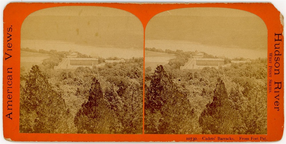 NEW YORK SV - West Point - Cadets' Barracks - Anthony 1870s