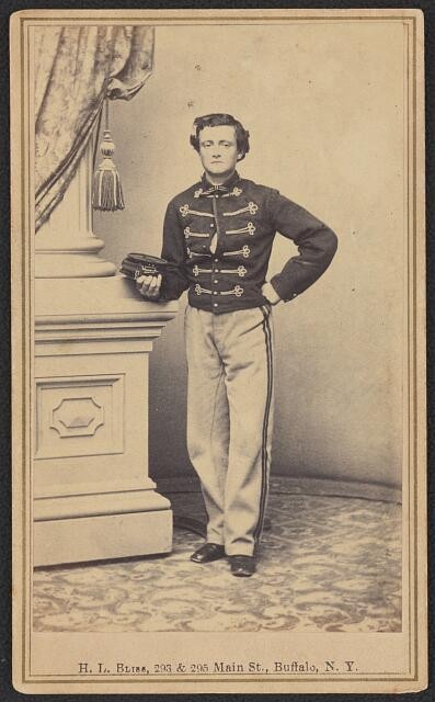 Sergeant Charles Tubesing, Co. K., 12th New York Cavalry Regiment and 12th New