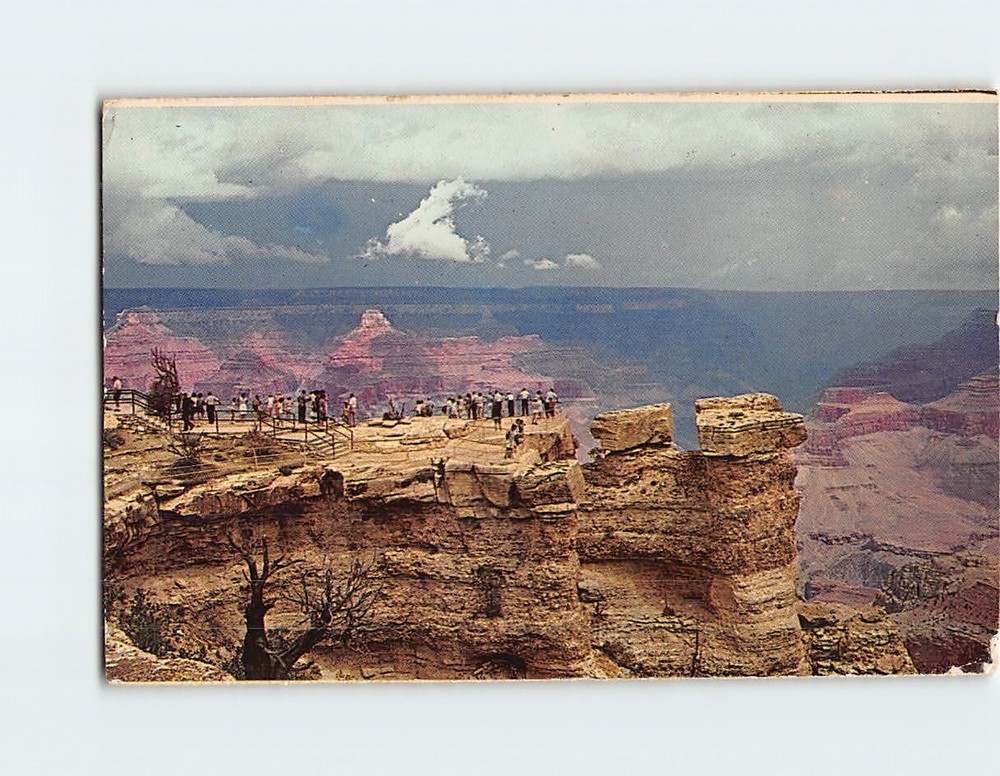 Postcard Mother Point Lookout Area Grand Canyon National Park Arizona USA