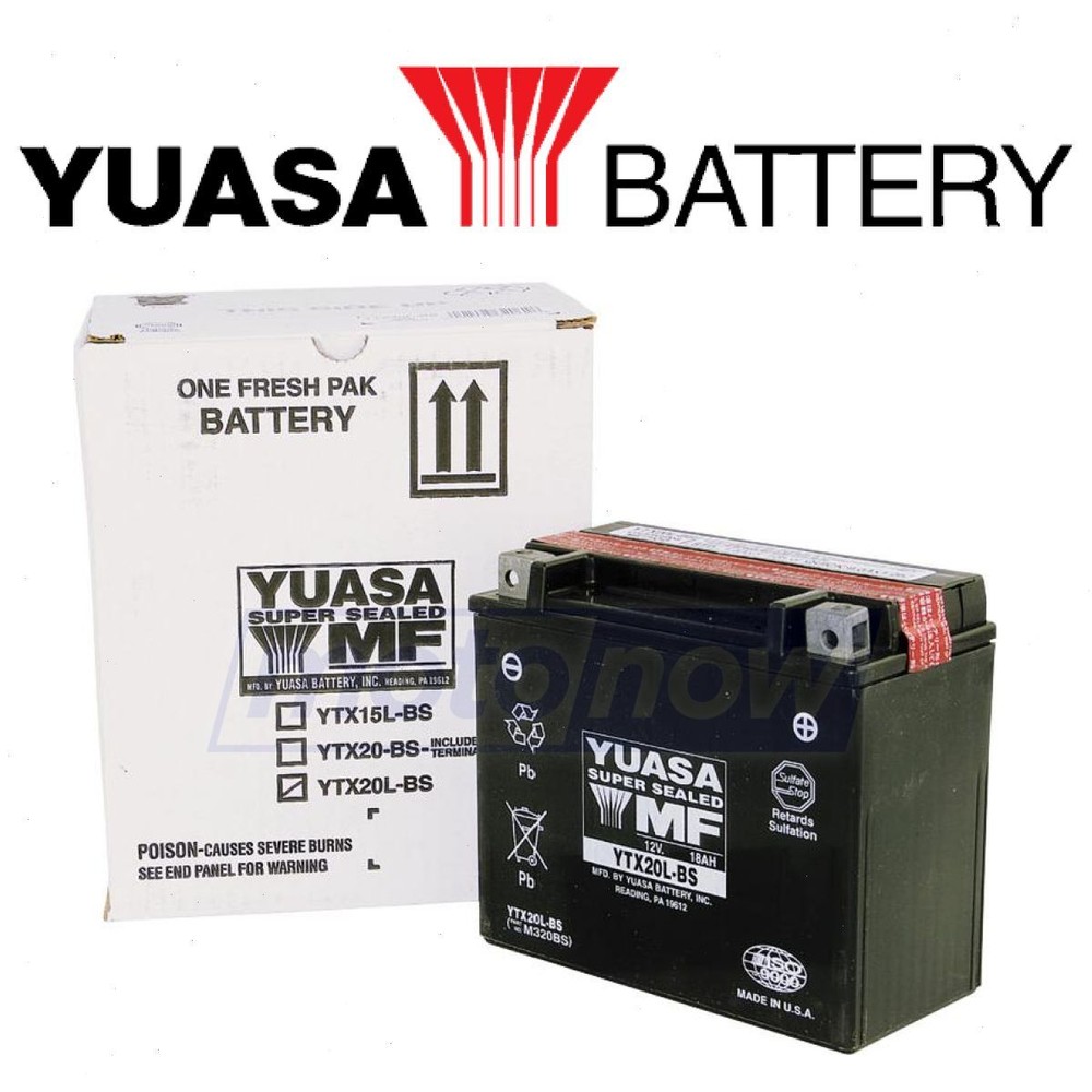 Yuasa Maintenance Free Battery for 2016-2020 Can-Am Defender HD10 DPS - ff