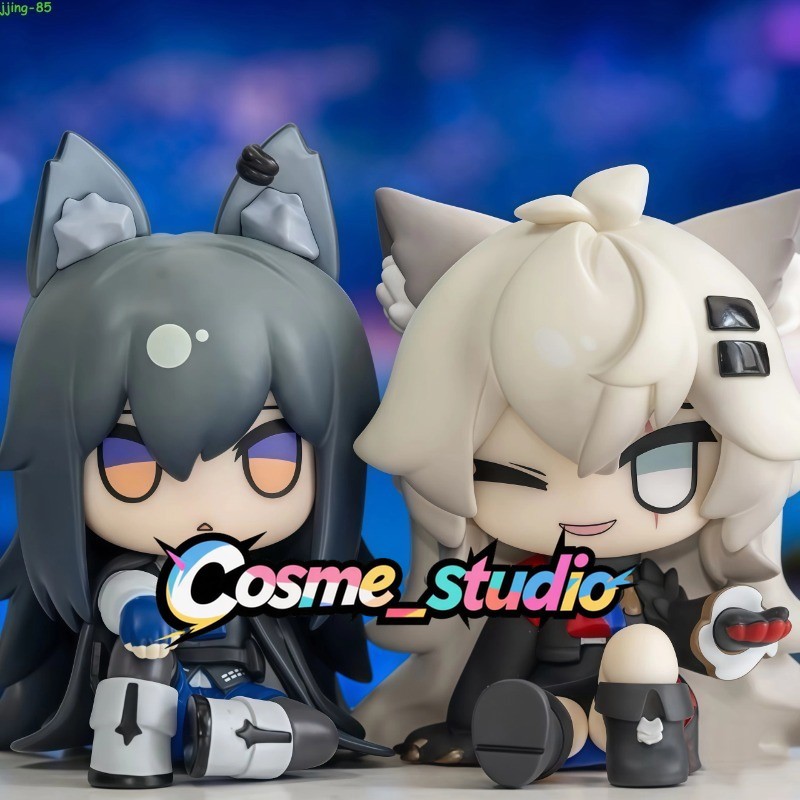 Arknights Chibi Version Super Deformed Sitting Pose PVC Anime Figure Statue