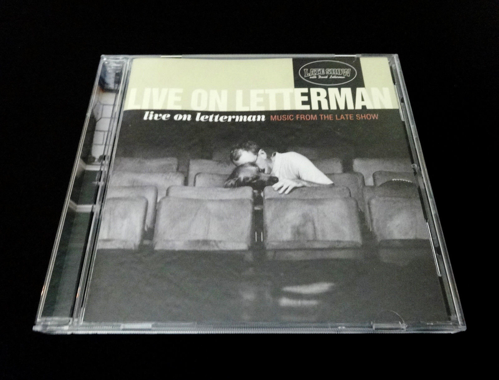 Live On Letterman Music From The Late Show CD Jerry Garcia Grisman Lou Reed REM