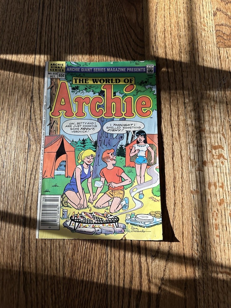Archie #554 (ARCHIE COMICS Publications, Inc. October 1985)