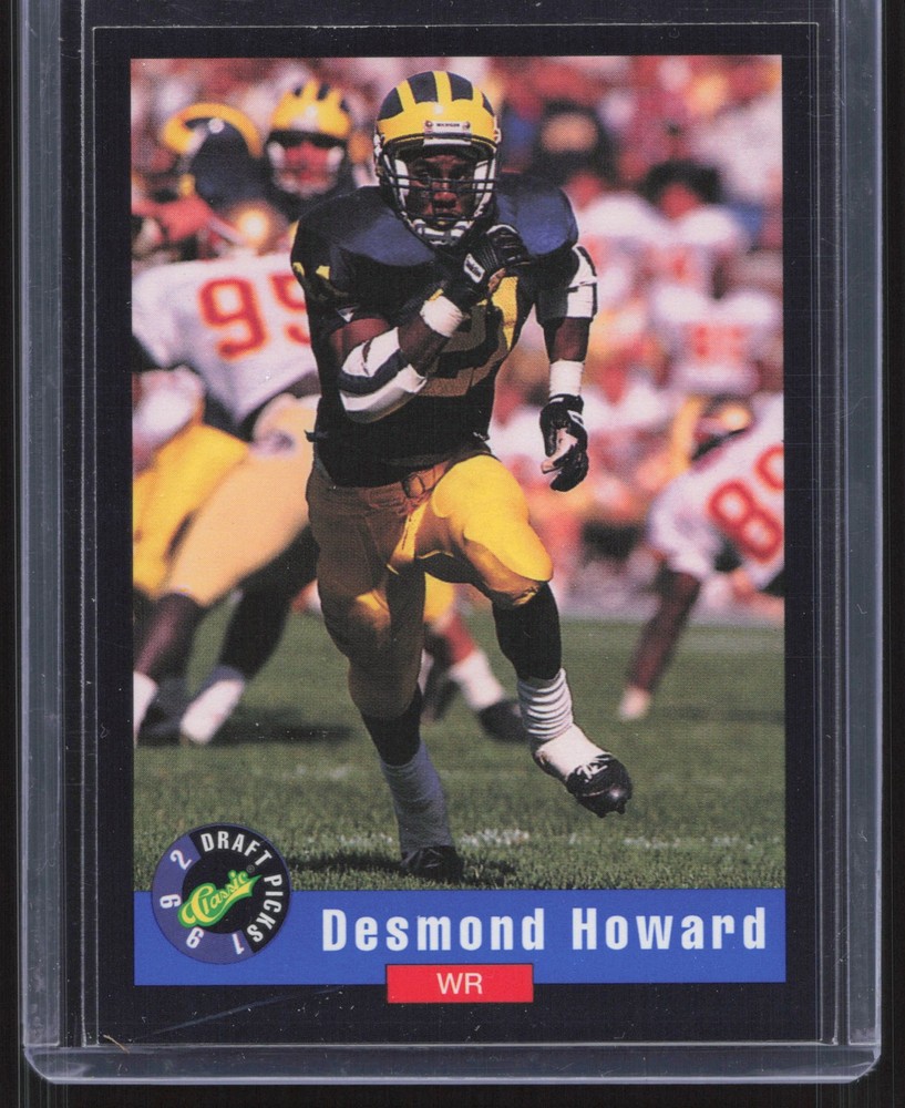 1992 Classic Draft Picks #1 Desmond Howard