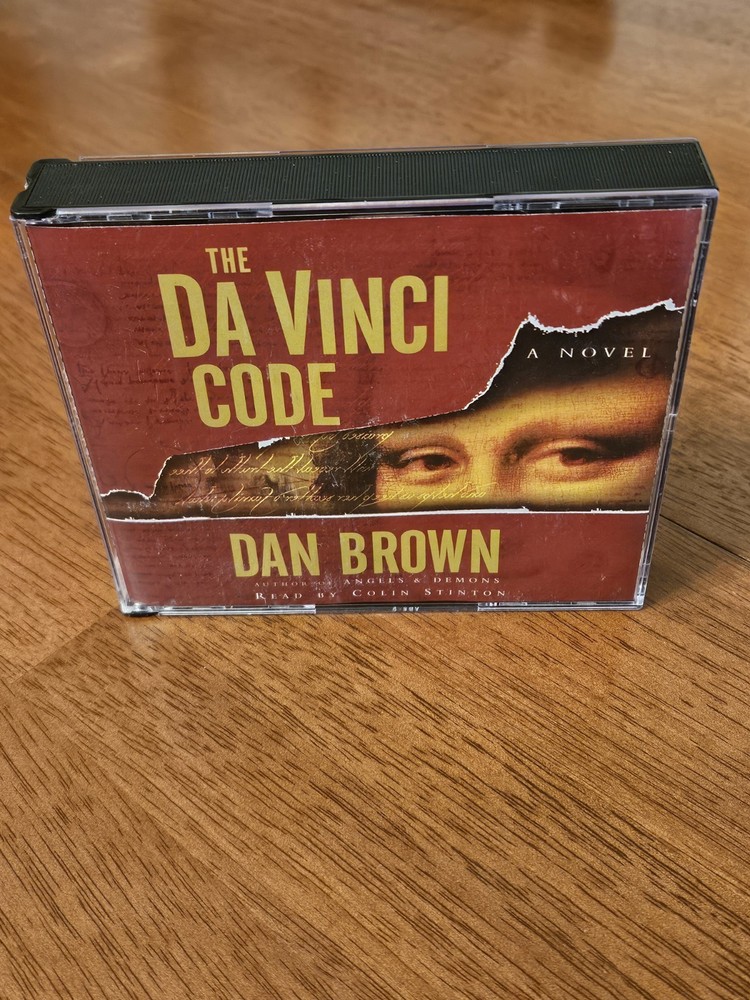 EXCELLENT CONDITION Da Vinci Code Audio Book CD 5 Disc Set Dan Brown