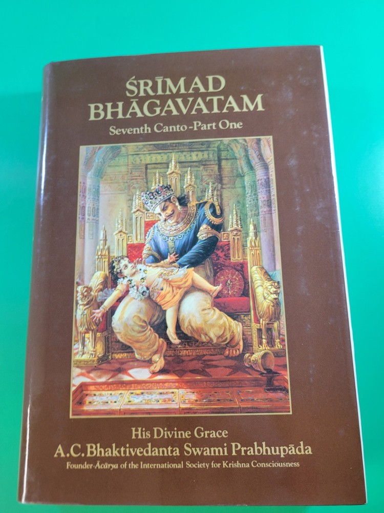 Srimad Bhagavatam: Seventh Canto Part One HC/DJ