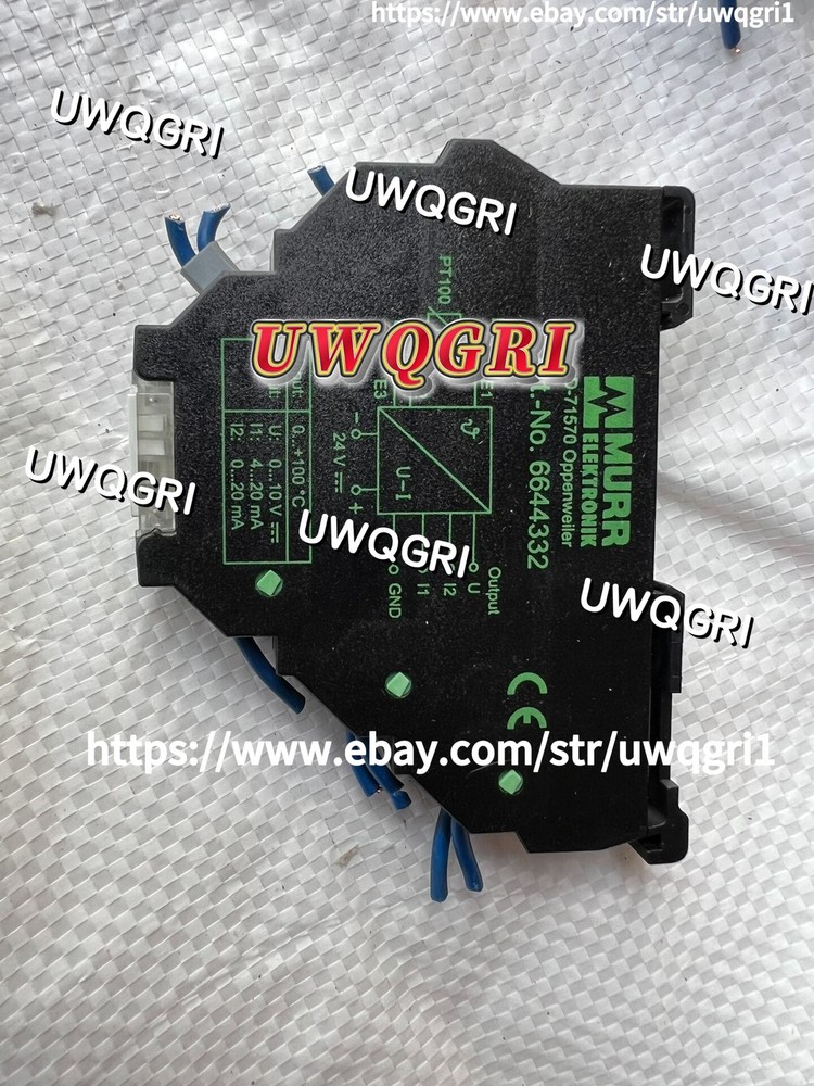 1pcs  MURR thin film guide rail installation relay 6644332