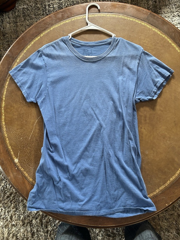 Goodfellow Men's Blue Crew Neck Short Sleeve Knit T-Shirt Size M