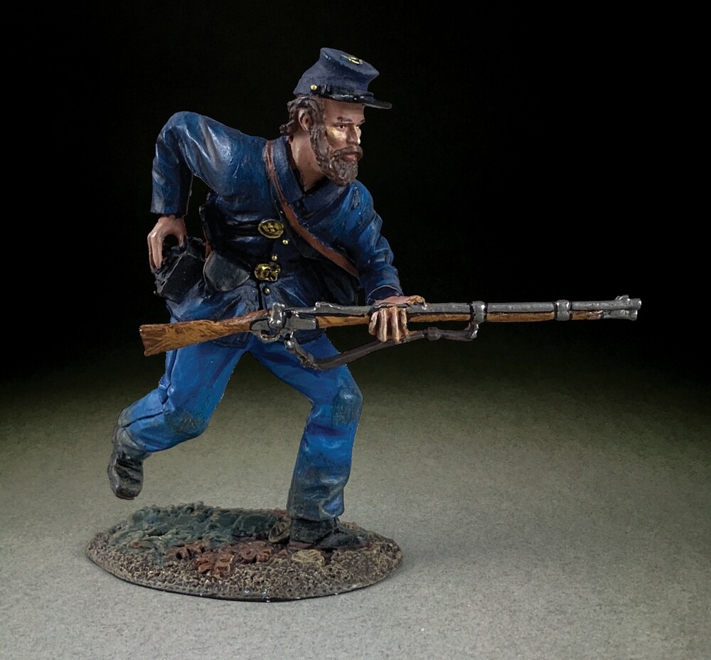 Britains Civil War Union 31355 Union Soldier Advancing Loading #1