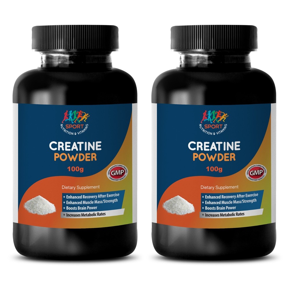 Creatine Powder 100g Muscle Mass & Strength Micro Creatine  Brain & Memory 2B