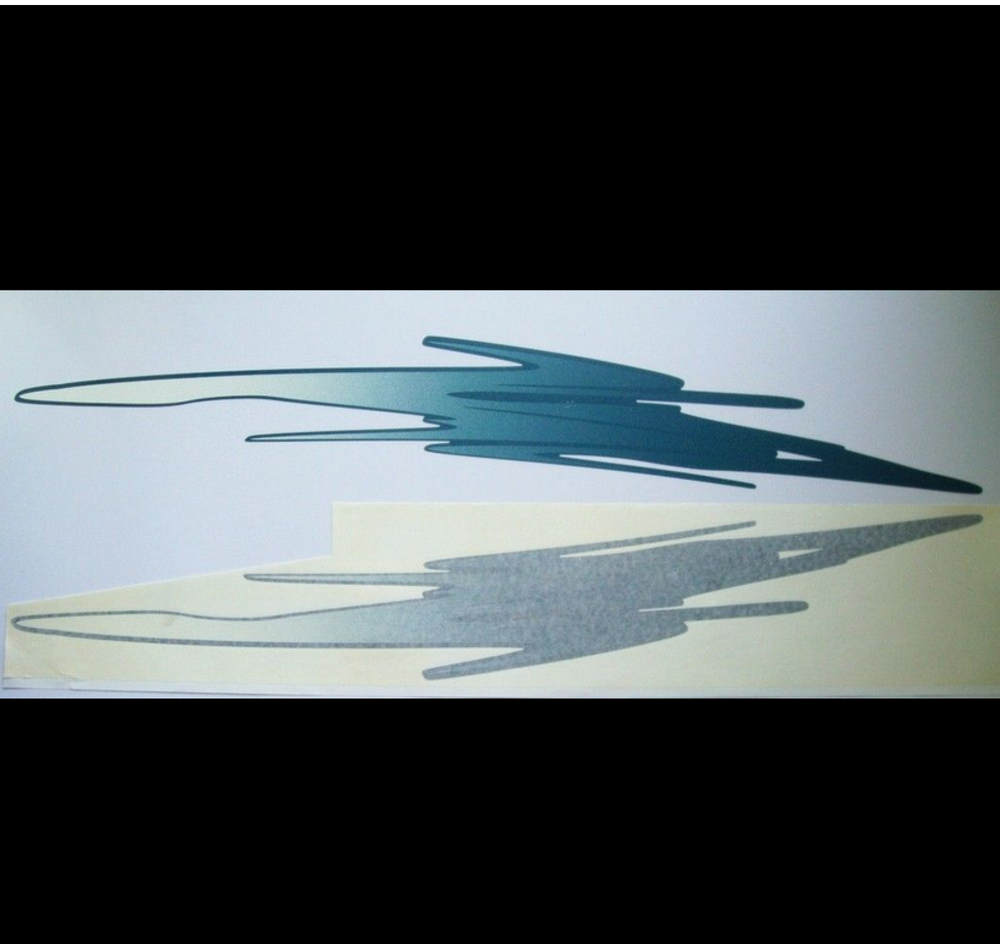 6-Piece RV Camper Truck Cargo Horse Trailer Boat Splash Decal Set