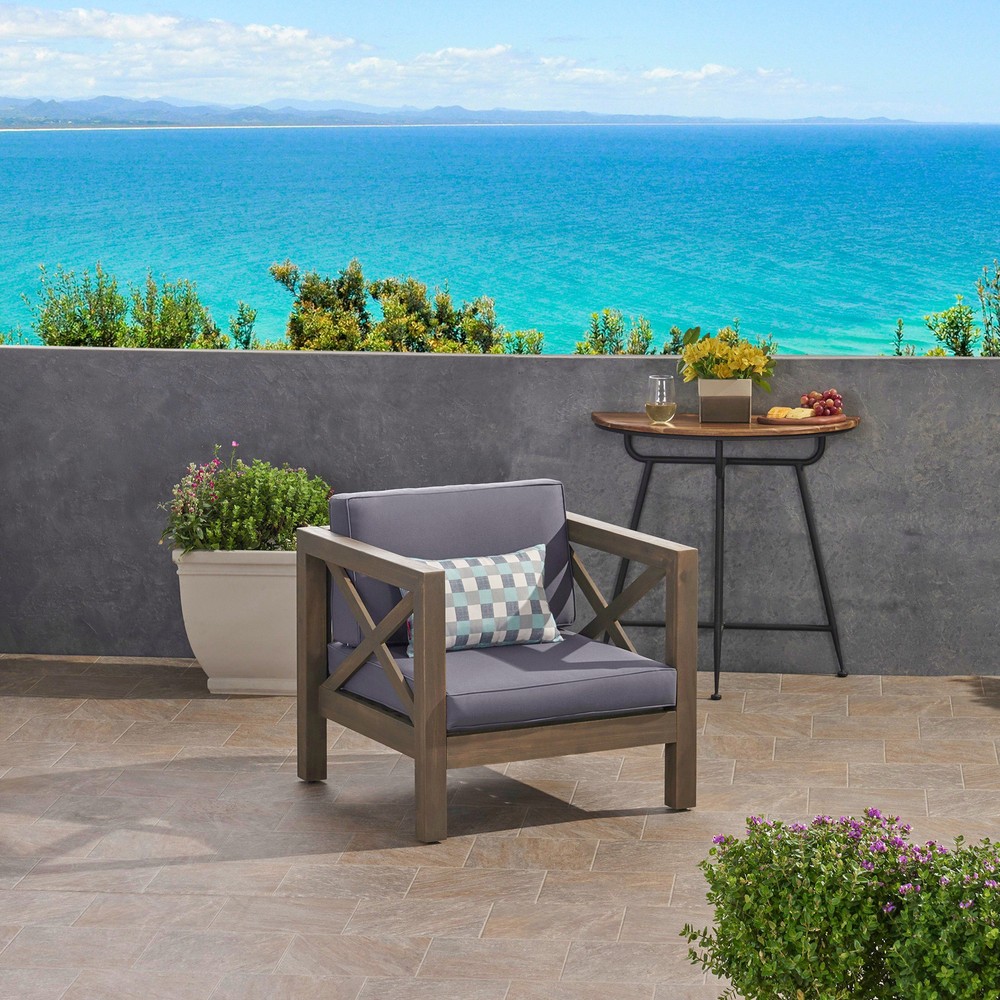 Brava Club Chair – Durable Weather-Resistant Outdoor Patio Seating