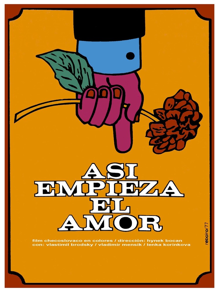 Asi empieza el amor, How love begins Decor Poster.Graphic Interior design 3499