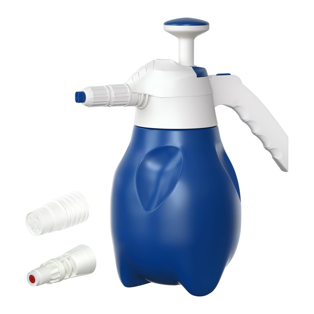 2L Industrial Pump Foam Sprayer, 0.5 Gallon Handheld Foam Pump Sprayer, Acid&...
