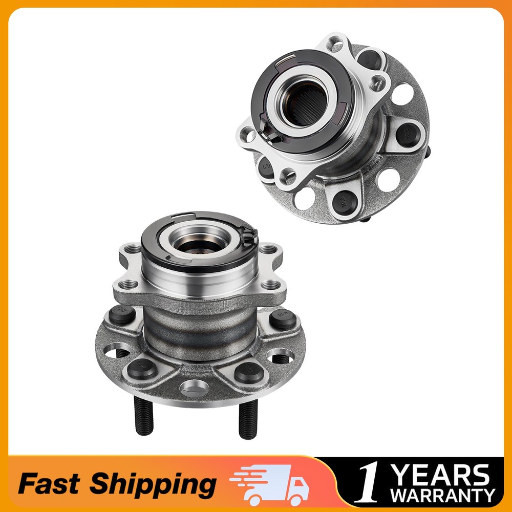 Rear Wheel Hub Bearings Pair 2 for Dodge Caliber 2007-2017 Jeep Patriot Compass