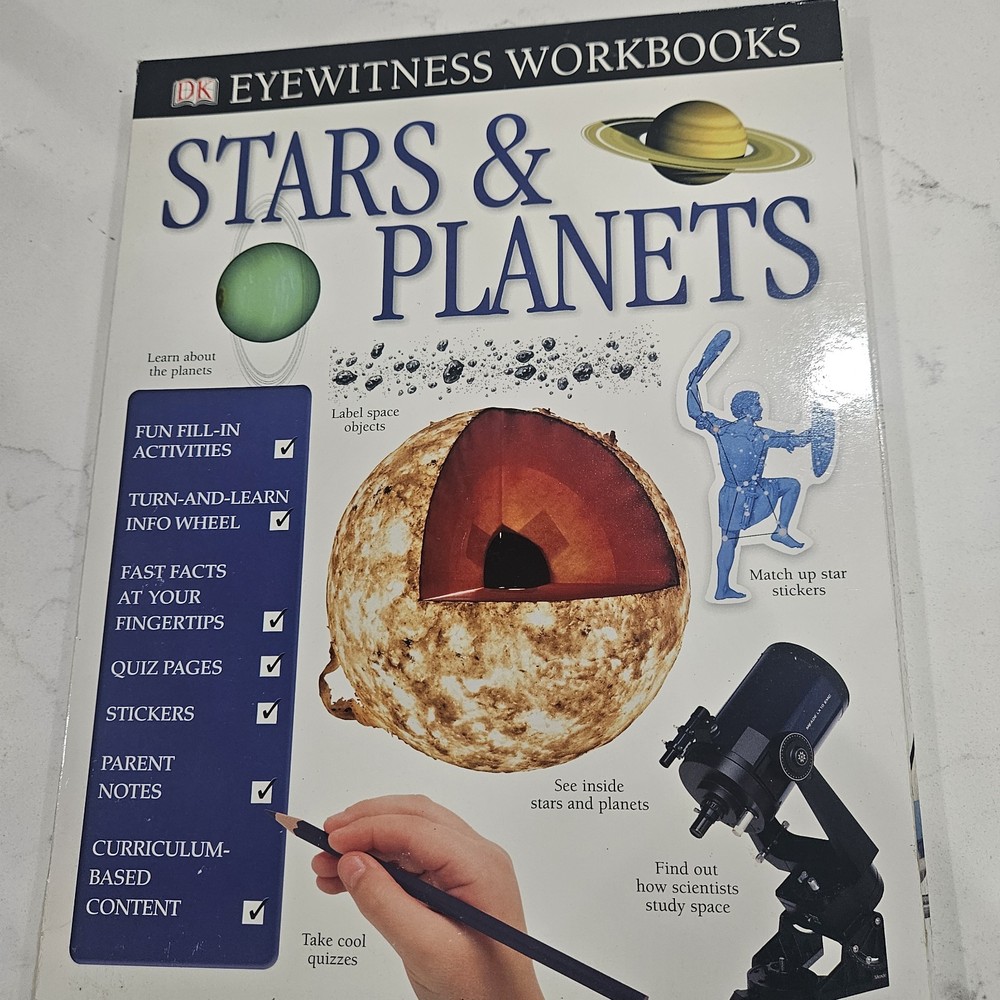 Eyewitness Workbooks Stars And Planets