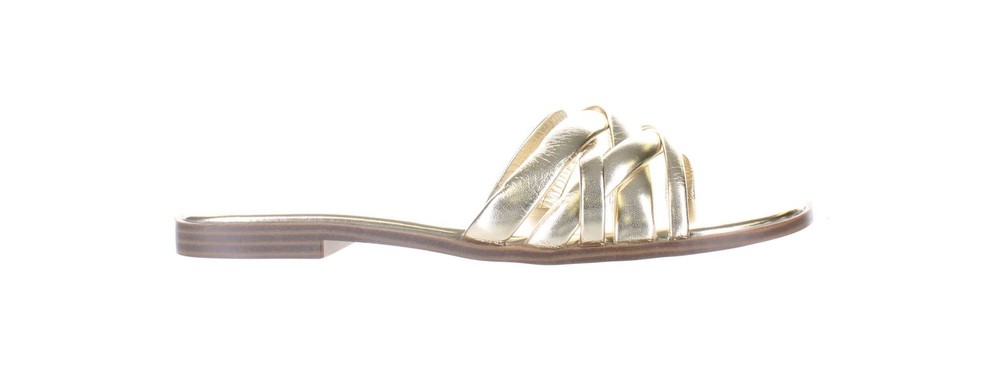 Farylrobin Womens Carmine Gold Sandals Size 9 Comfortable & Stylish