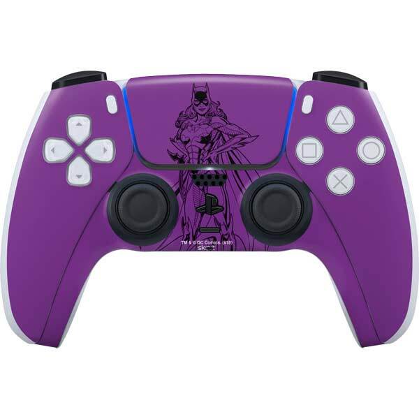 DC Comics Batgirl PS5 Controller Skin - Batgirl Comic Pop