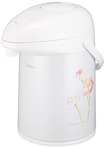 Zojirushi AB-RB22-FC Glass Thermos Flask  Air Pot  Tabletop  Heat Retention  0.6