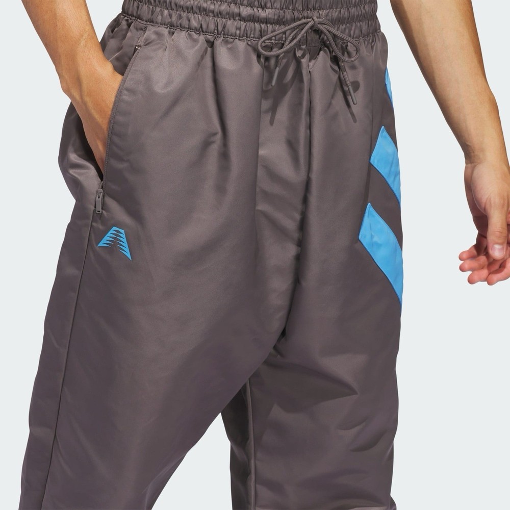 Adidas Originals Anthony Edwards Grey Tracksuit Pants Mens Size S