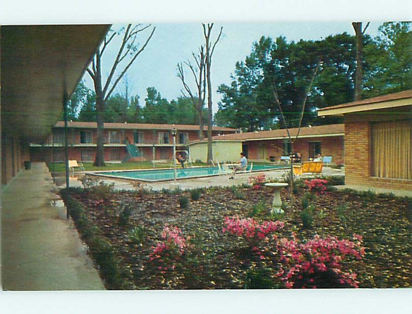 Unused Pre-1980 METZ MOTEL & RESTAURANT Baton Rouge Louisiana LA u6026@