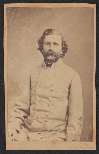 Colonel John Threlkeld Cox of the 1st Confederate States Cavalry Regiment in un