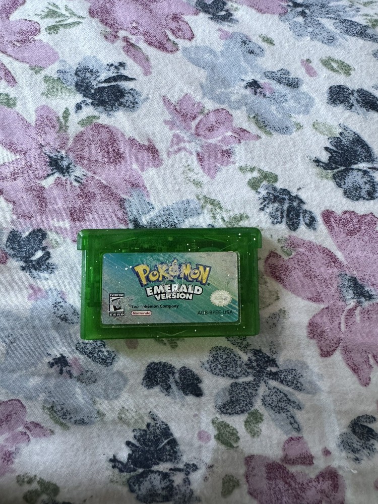 Pokemon Emerald Version (Nintendo Game Boy Advance, 2005) Tested