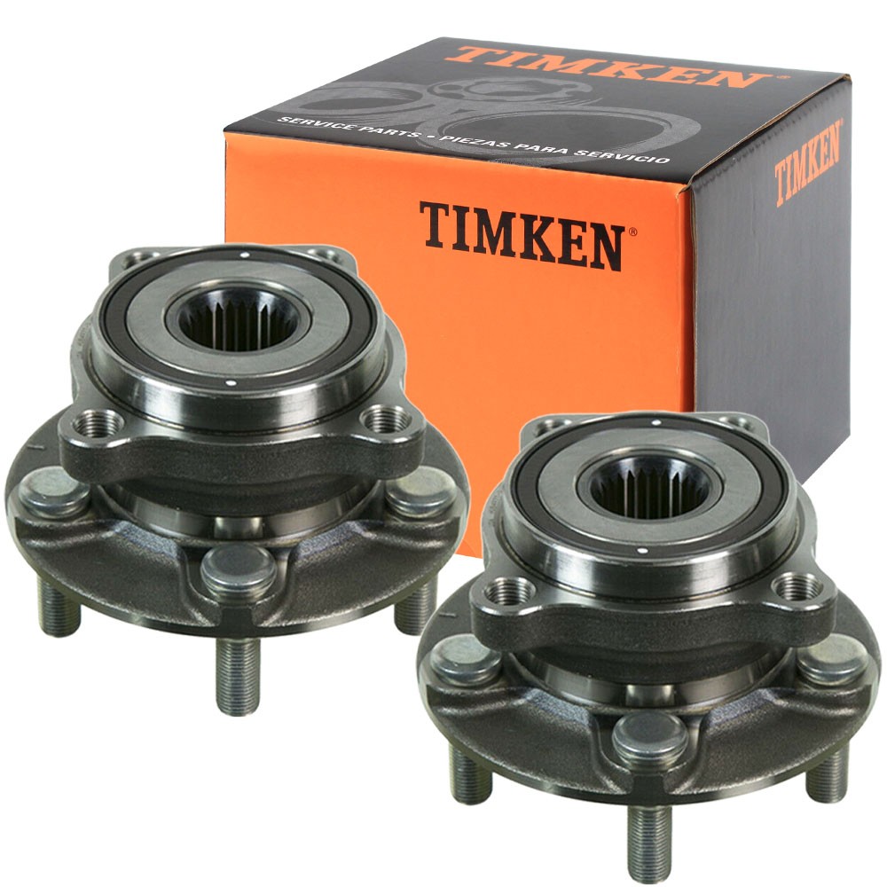 Timken Front Wheel Hub Bearings Pair for Subaru Impreza Forester 2009-14 Outback