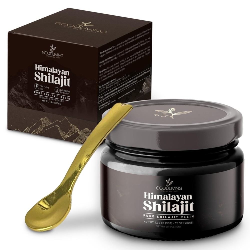 Pure Himalayan Shilajit Resin for Energy Strength & Immune Support