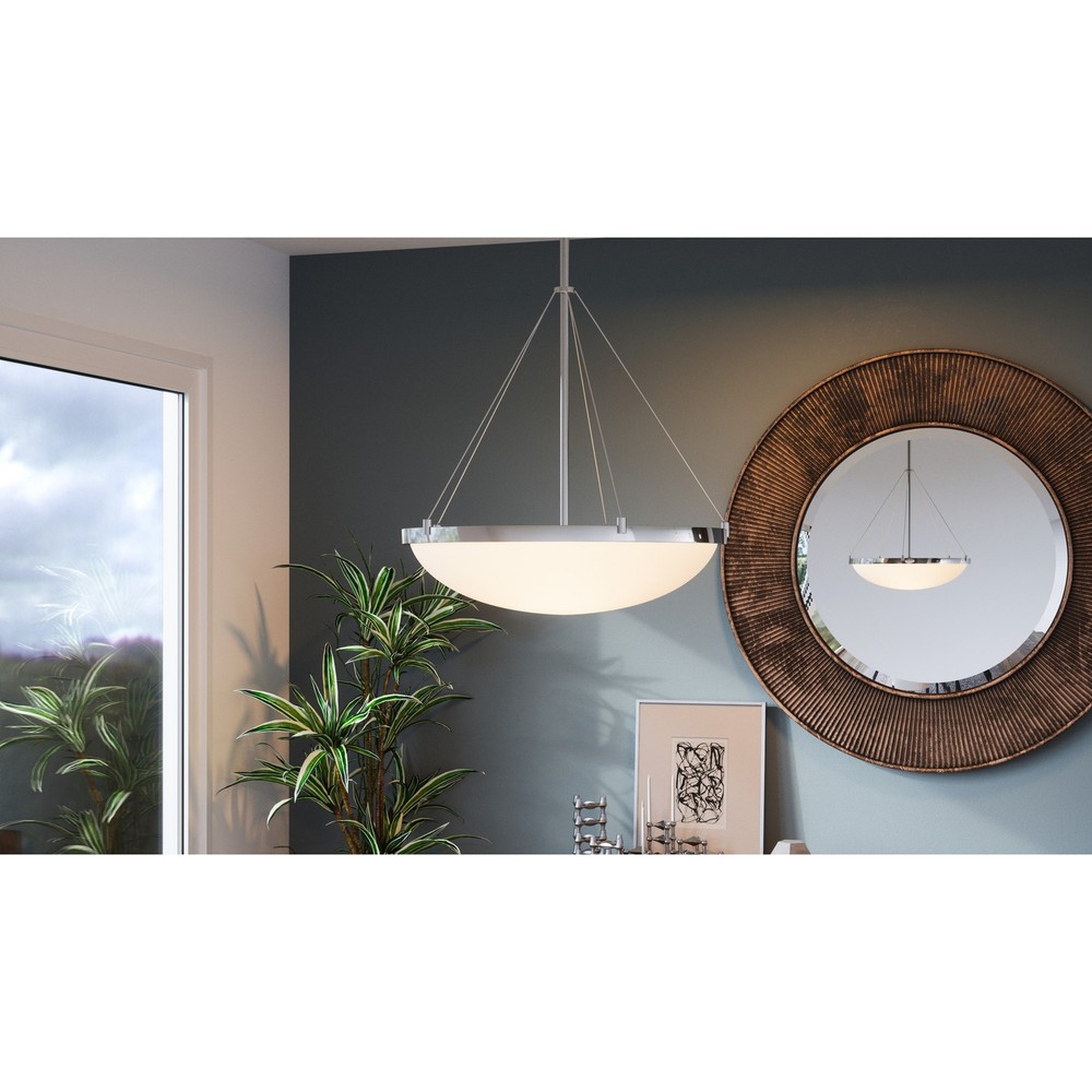 Design House 573139 Eastport 3-Light Pendant in Satin Nickel Finish