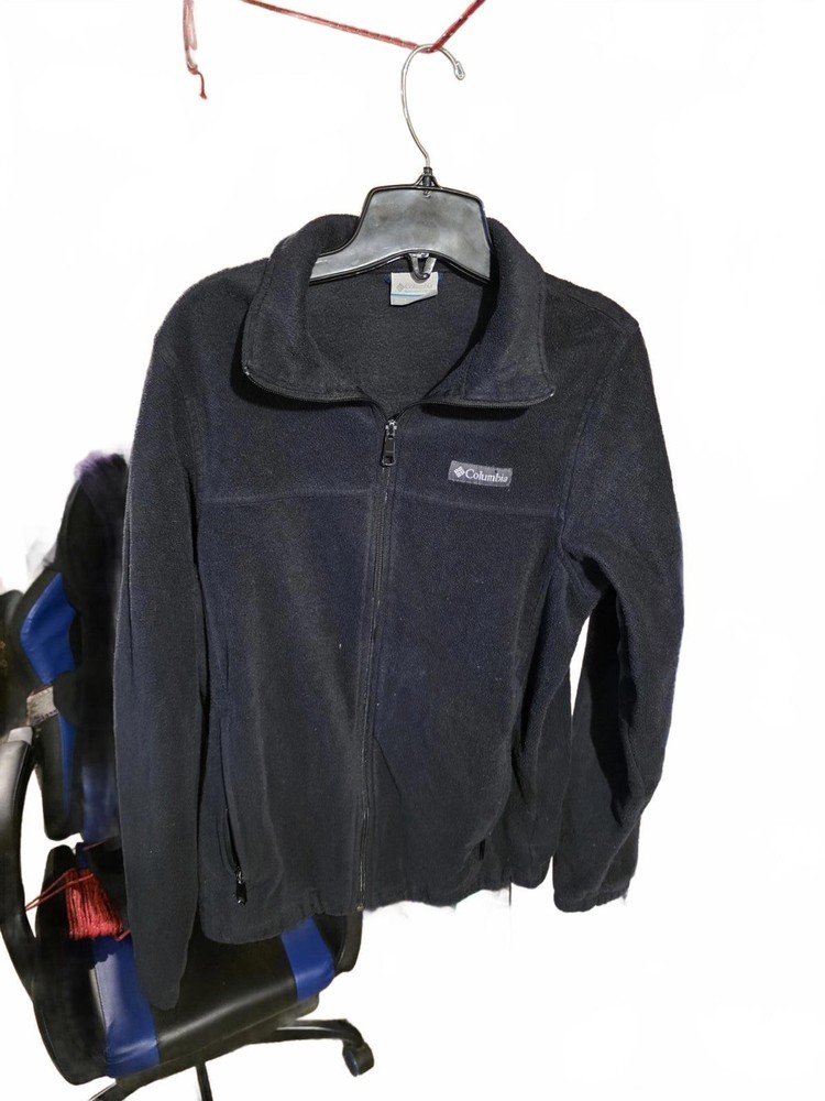 Columbia Men's Black Fleece Jacket Size Small S