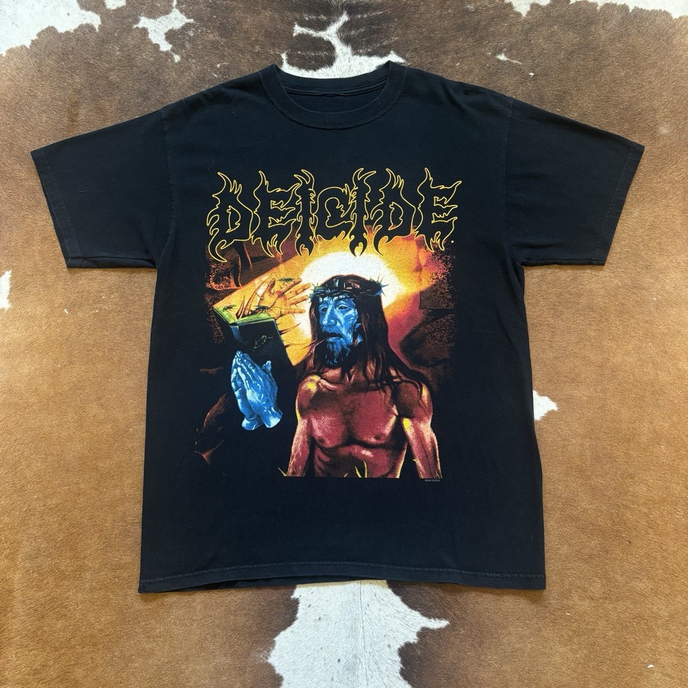 2006 Deicide Serpents of The Light T-shirt Metal Band Size Large