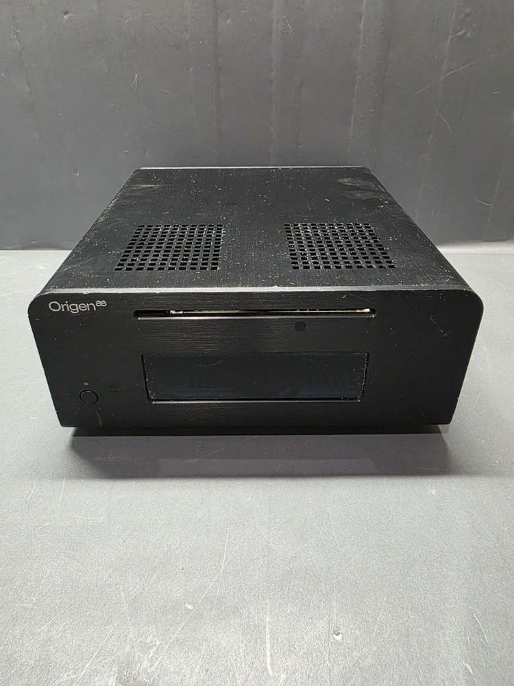 OrigenAE M10 ITX  schwarz HTPC Luxus Gehäuse Gebraucht wie NEU!