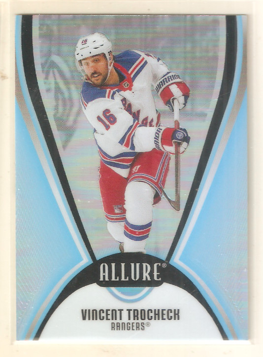 Vincent Trocheck 2025-26 UD Allure Base Card #4 Rangers