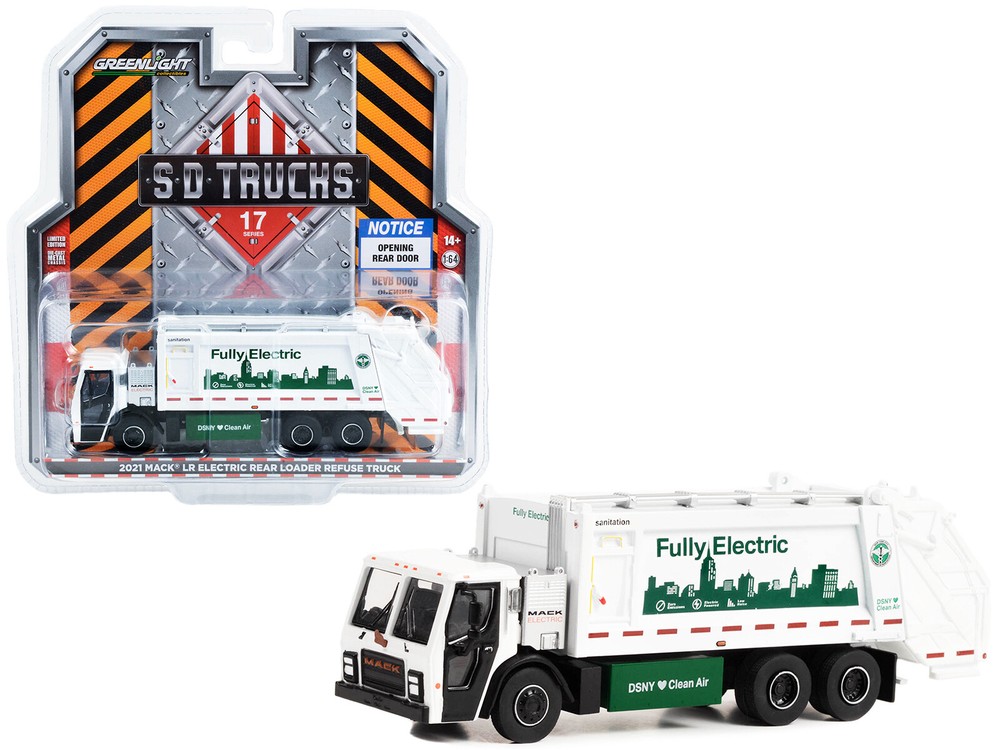 Greenlight 45170C 2021 Mack LR Loader NYC Department of Sanitation 1/64