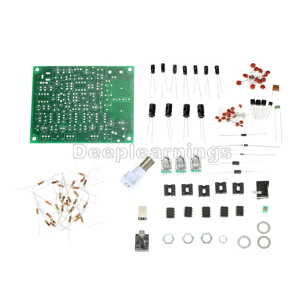 DIY Kits Airband Radio Receiver Aviation Band Receiver High Sensitivity NEW