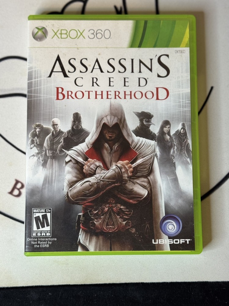 Assassin's Creed: Brotherhood (Microsoft Xbox 360, 2010) Complete w/ Manual