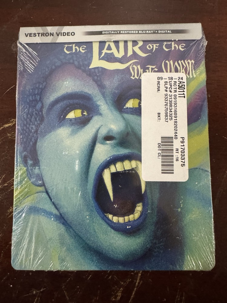 Lair of the White Worm Steelbook Blu-Ray & Digital Walmart Exclusive