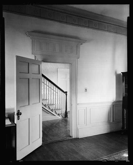 Photo:Wingina Virginia Soldiers' Joy Interior Doorway Woodwork 1930s