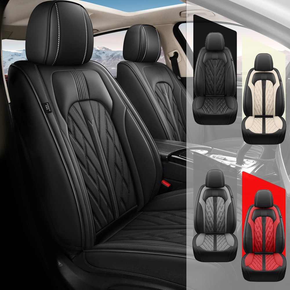 Seat Cover Front&Rear Faux Leather For Kia Soul 2010-2026 (2/5 Seats)